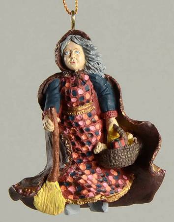 History of Santa Claus-Figural Befana - Boxed