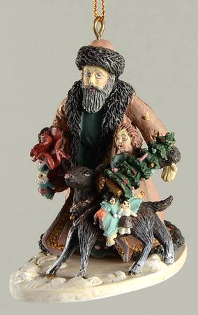 History of Santa Claus-Figural Bavarian - Boxed