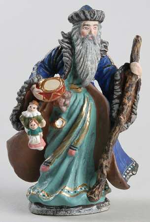History of Santa Pewter II Mongolian - Boxed