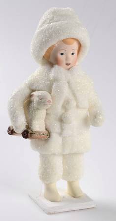 Snow Angels Angel With Rocking Horse - Boxed