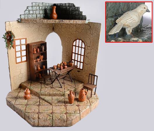 Neapolitan Nativity Nativity Cornershop - Boxed