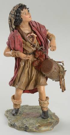 Neapolitan Nativity Drummer Boy - Boxed