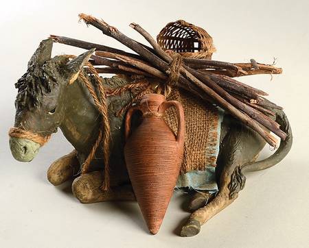 Neapolitan Nativity Donkey - Boxed