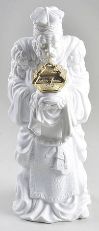 Silhouette Treasures-Large Nativity King With Gold - Boxed