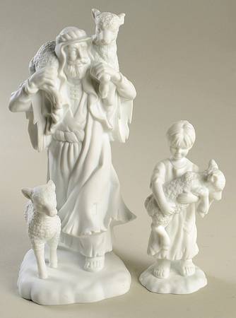 Inspirational Silhouette Treasures The Shepherds Watched-Set Of 2 - Boxed