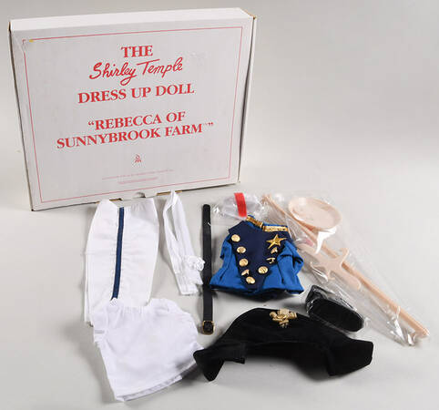 Shirley Temple Dress Up Doll Rebecca Of Sunnybrook-Wardrobe - Boxed