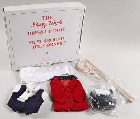 Shirley Temple Dress Up Doll Just Around The Corner-Wardrobe - Boxed