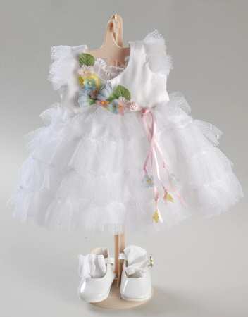 Shirley Temple Dress Up Doll Baby, Take A Bow-White Dress - Boxed
