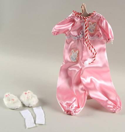 Shirley Temple Dress Up Doll Curly Top-Pink Sleeper/Wardrobe - Boxed