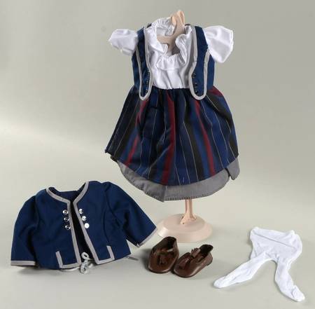 Shirley Temple Dress Up Doll Blue Bird-Wardrobe - Boxed