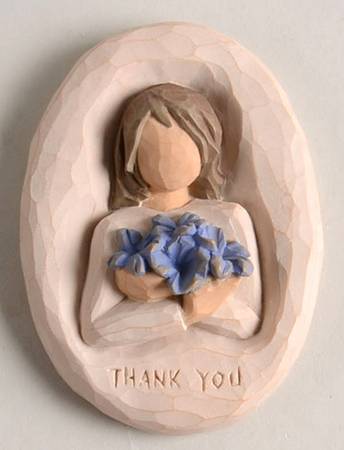 Willow Tree Plaques Thank You - Boxed