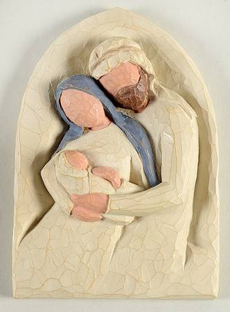 Willow Tree Plaques Holy Family - Boxed