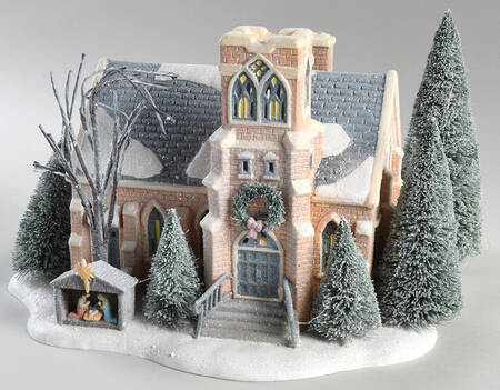 Winters Frost Holy Night Church - Boxed