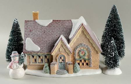 Winters Frost Tangletown Cottage S/5 - Boxed