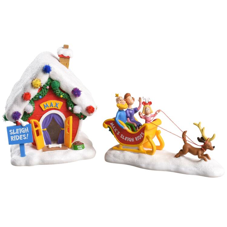 How the Grinch Stole Christmas Max's Sleigh Rides - Boxed