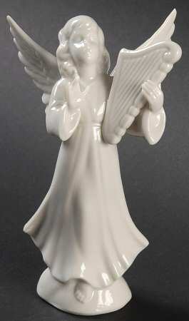 Angel Musicians #3 Angel With Harp - No Box