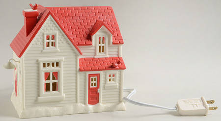 Babies on the Farm Farmhouse-Lighted Building - Boxed