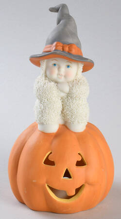 Let's Pretend Sitting On Round Pumpkin-Only - No Box