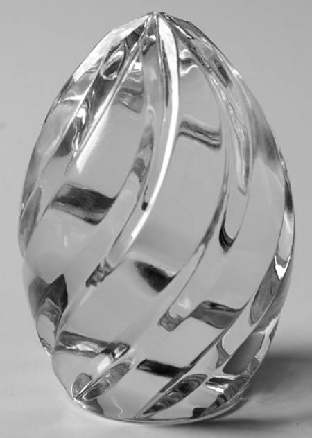 Dansk Paperweight Swirled Egg - No Box