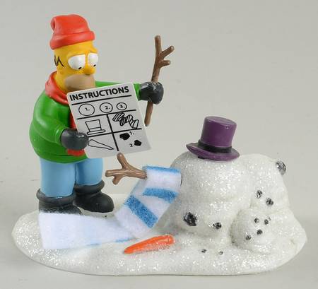The Simpsons 25 Years How Not To Build A Snowman - Boxed