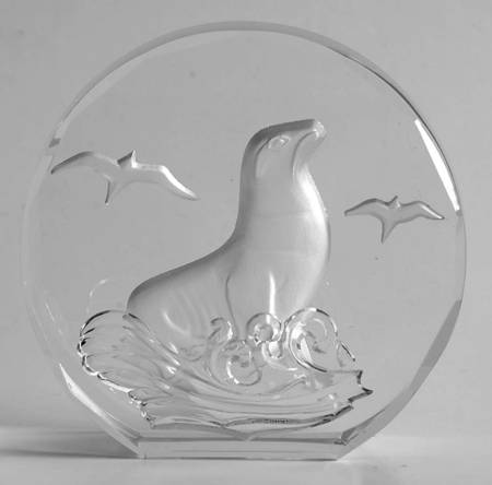 Wildlife Crystals Paperweights by Danbury Mint