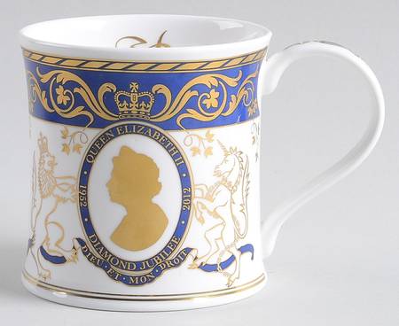 Royalty Souvenirs Diamond Jubilee-1952-2012-Queen Elizabet - No Box