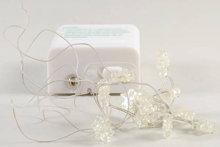 General Village Electrical String Of 12 Snowflake Lights - Boxed