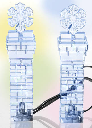 General Village Electrical Lit Ice Castle Corners - Boxed