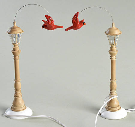 General Village Electrical Village Cardinal Street Lights - Boxed