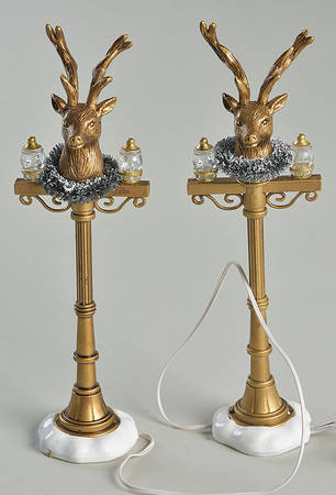 General Village Electrical Reindeer Street Lights - Boxed