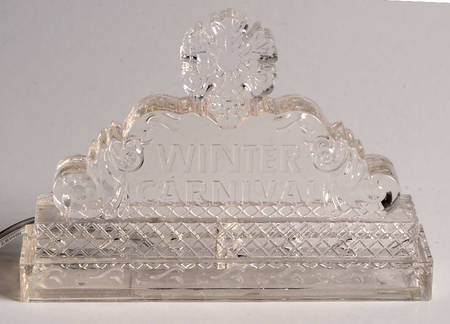 General Village Electrical Lit Ice Castle Sign - Boxed