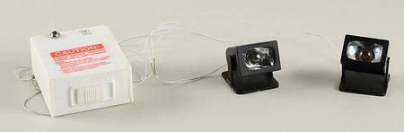 General Village Electrical Spotlight-Black-Set Of 2 - Boxed