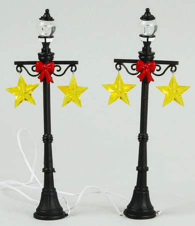 General Village Electrical Christmas Star Street Lights - Boxed