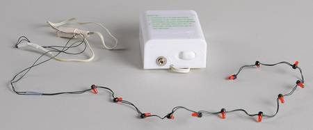 General Village Electrical String Of 12 Red Led Lights - Boxed