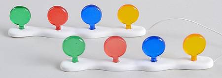 General Village Electrical Candy Corner Luminaries - Boxed