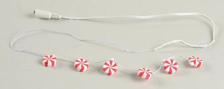 General Village Electrical Peppermint Light String - Boxed
