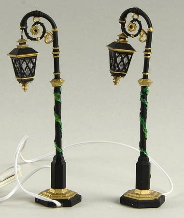 General Village Electrical Ornate Street Lamps - Boxed