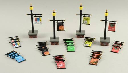 General Village Electrical Seasonal Lampposts - Boxed
