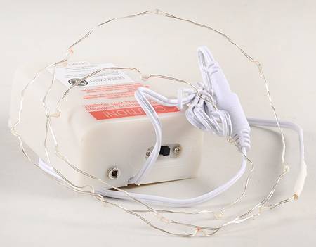 General Village Electrical String Of 16 Red & Green Lights - Boxed