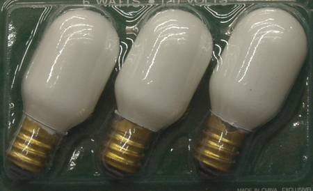 General Village Electrical Replacement Light Bulbs-3 Pack - Boxed