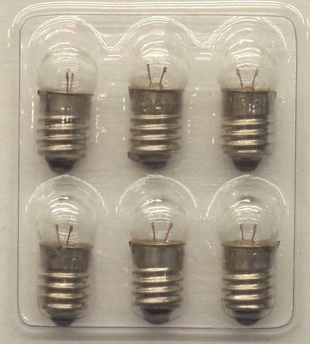 General Village Electrical Spotlight Replacement Bulbs-Set Of 6 - Boxed