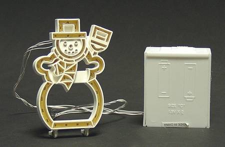 General Village Electrical Snowman Brite Lites - Boxed