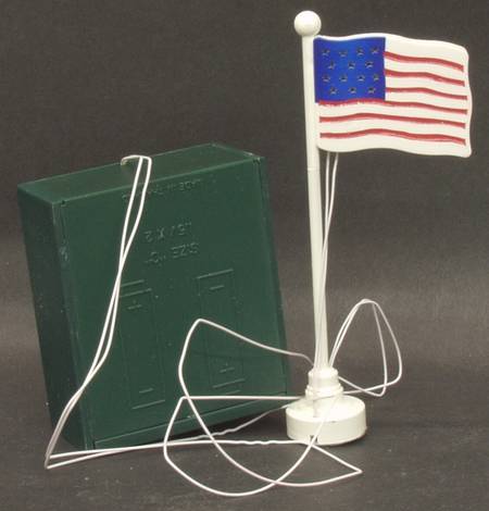 General Village Electrical Waving Flag Brite Lites - Boxed
