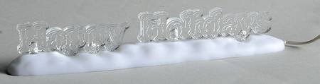 General Village Electrical Happy Holidays/Lit Yard Dec - Boxed