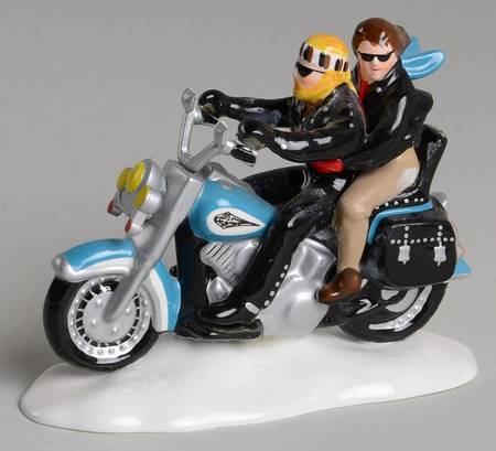 Harley Davidson Two For The Road-Blue Bike - Boxed