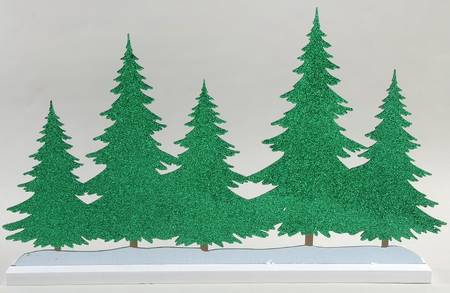 General Village Tree Accessories Christmas Silhouette - No Box