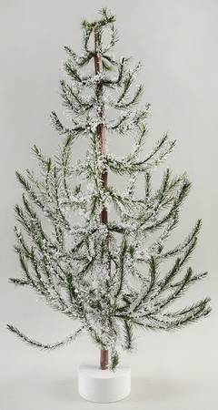 General Village Tree Accessories Snowy White Pine Tree Large - Boxed