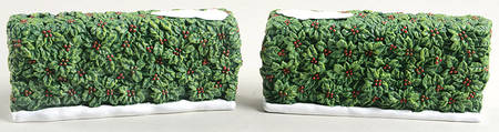 General Village Tree Accessories Holiday Holly Hedges - Boxed