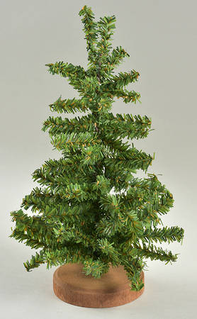 General Village Tree Accessories Spruce Tree With Wood Base Medium - No Box