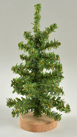 General Village Tree Accessories Spruce Tree With Wood Base Small - Boxed